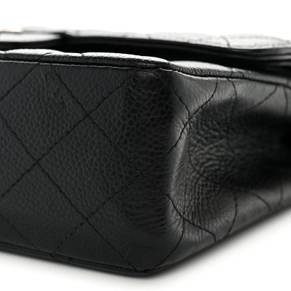 Chanel Caviar Quilted Small Double Flap Black 9 of 13