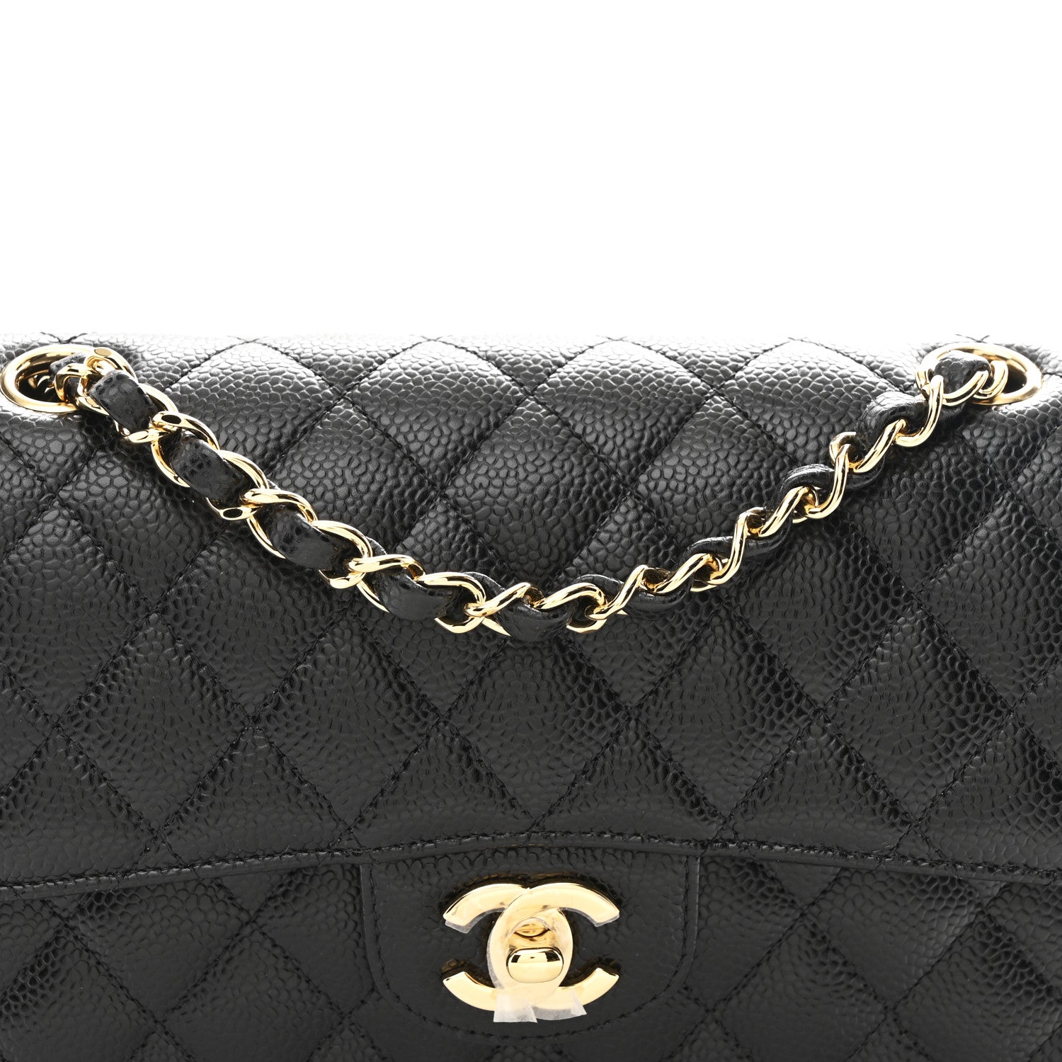 Chanel Caviar Quilted Small Double Flap Black 8 of 11