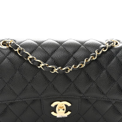 Chanel Caviar Quilted Small Double Flap Black 8 of 11