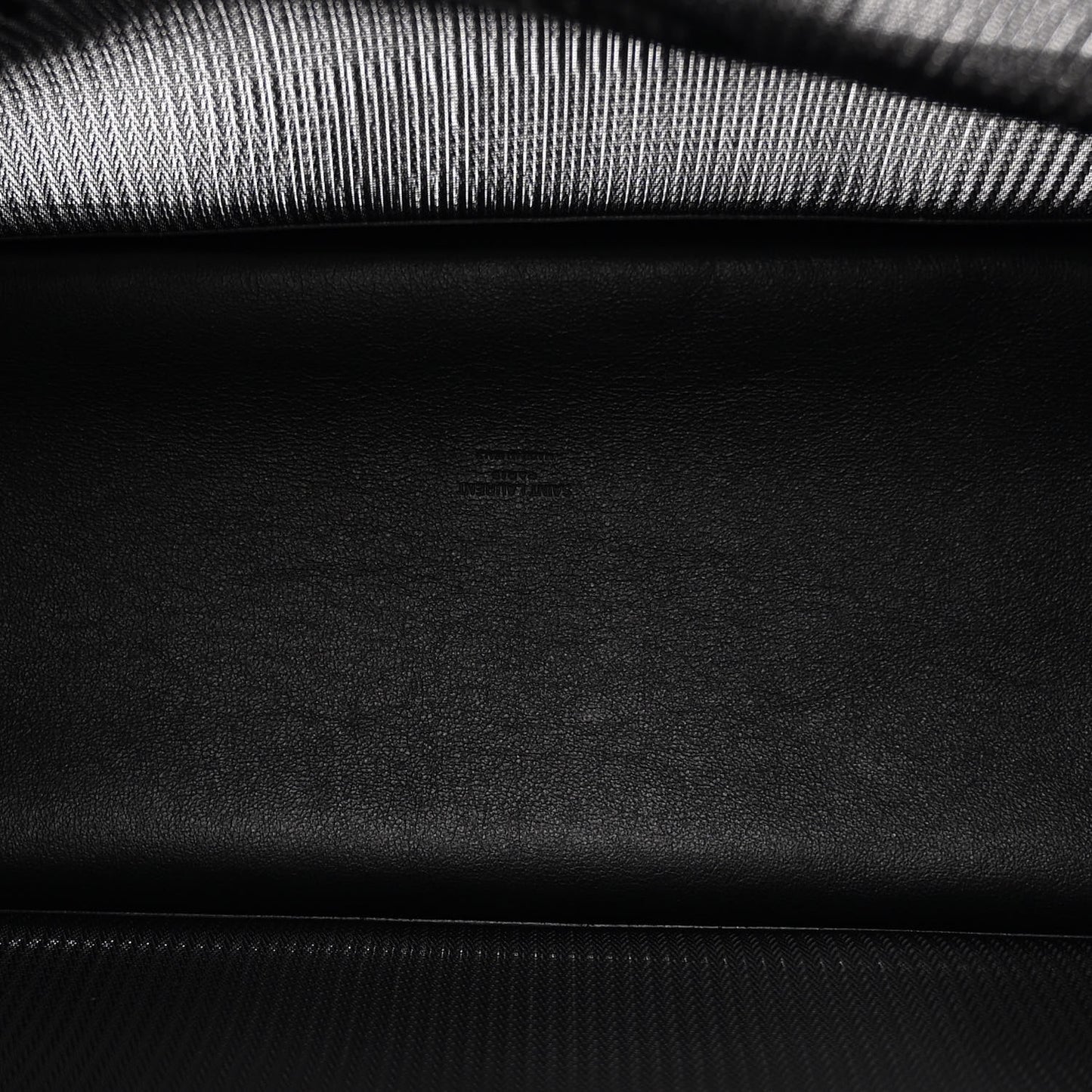 Mesh Patent Rive Gauche Tote Black