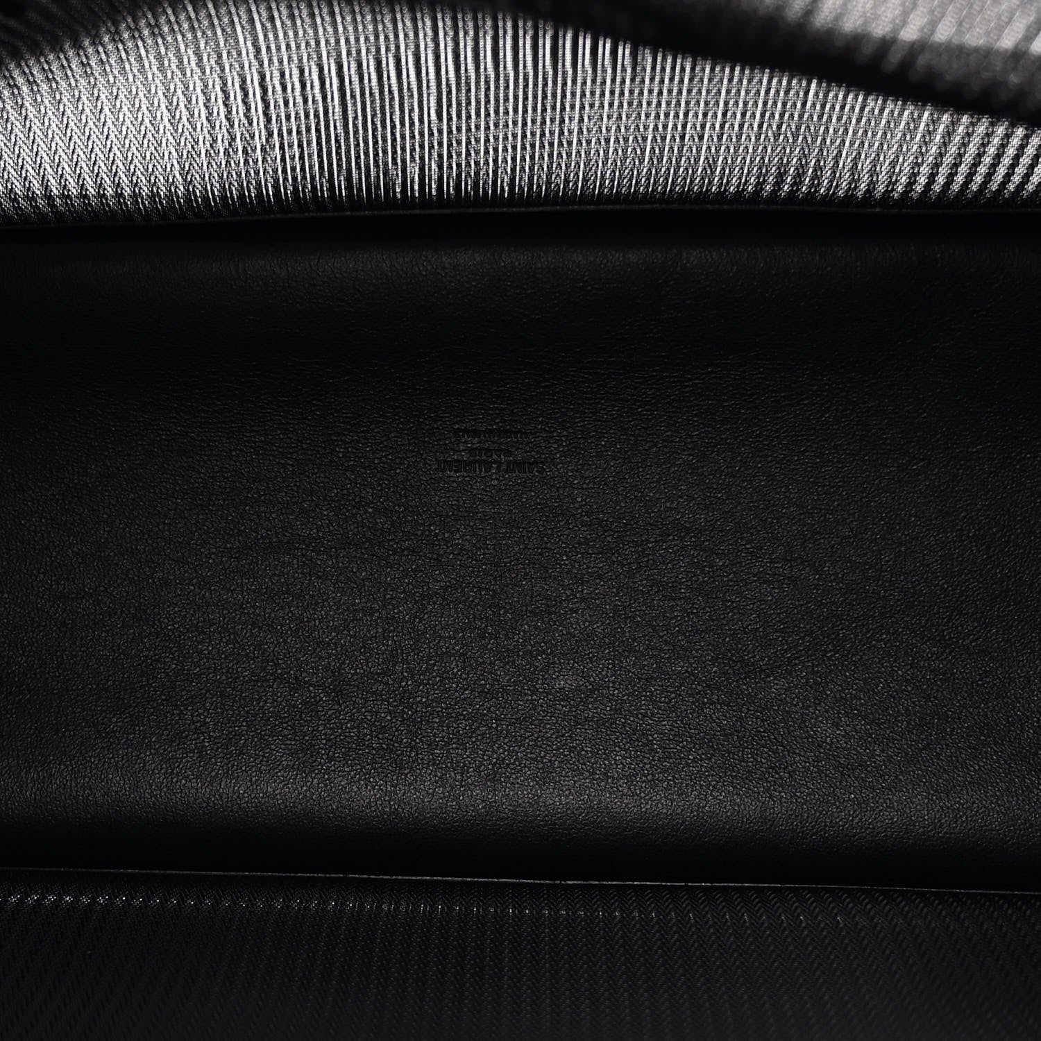 Saint Laurent Mesh Patent Rive Gauche Tote Black 5 of 12