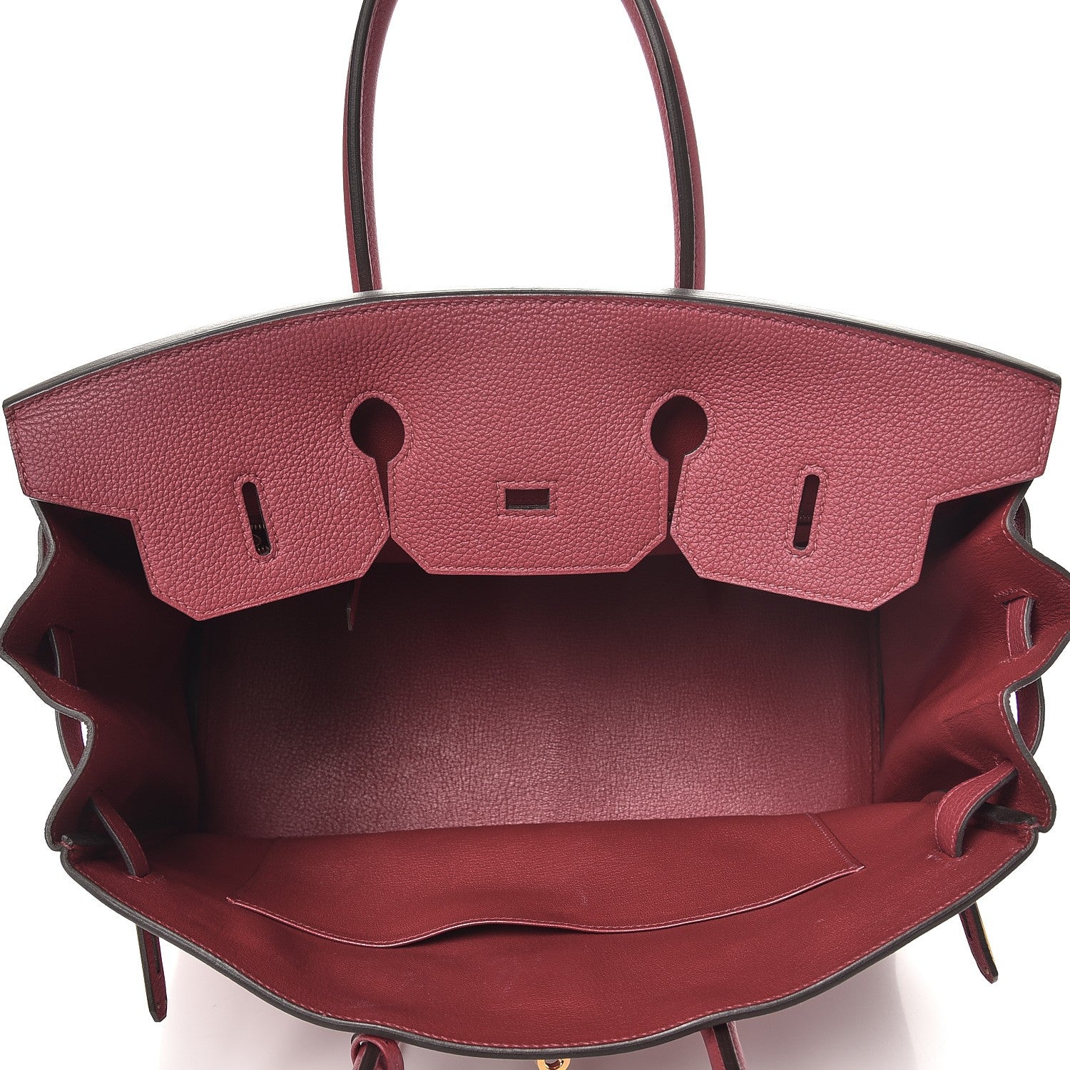 Hermes Togo Birkin 35 Rouge Grenat 30 of 30