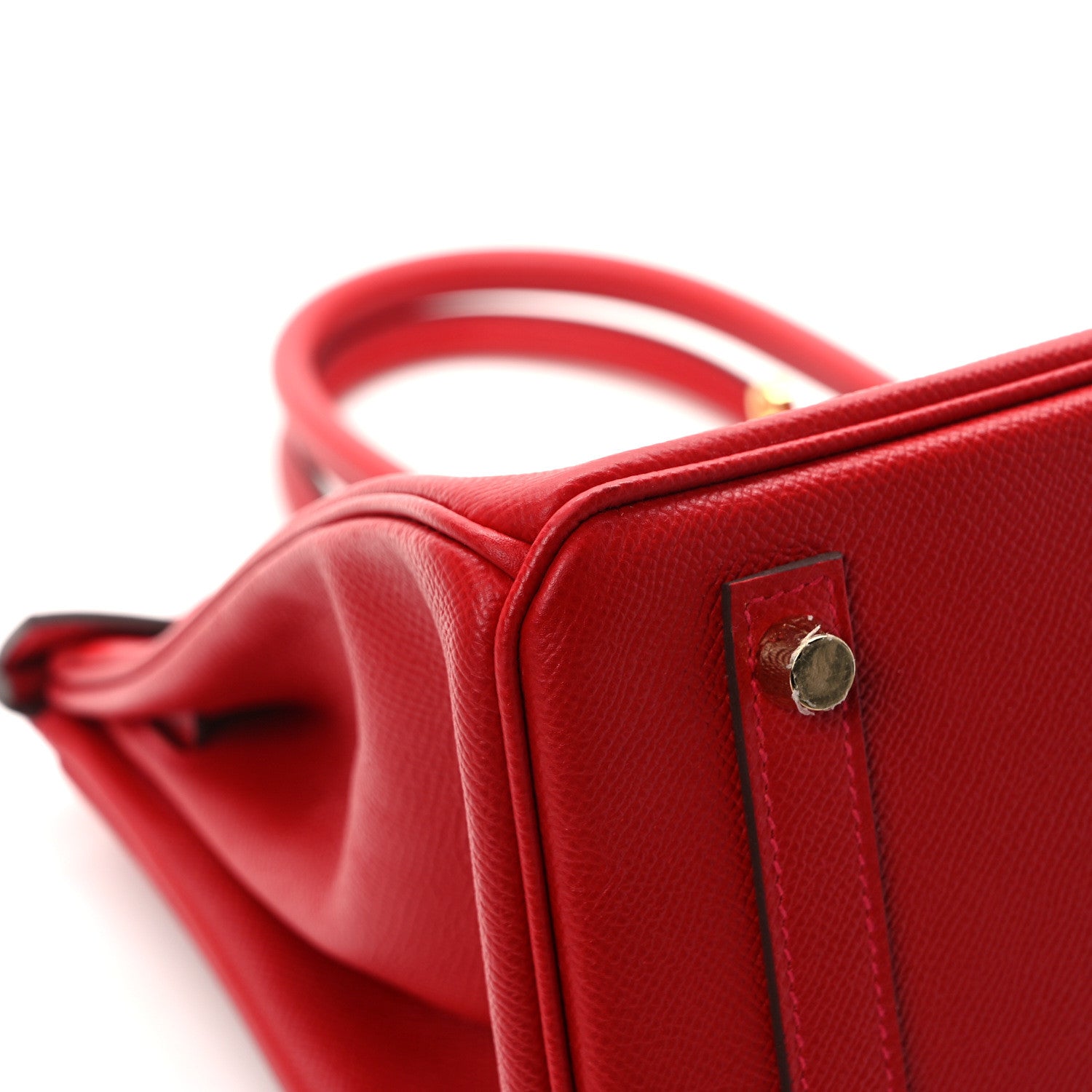 Hermes Epsom Birkin 30 Rouge Casaque 11 of 13
