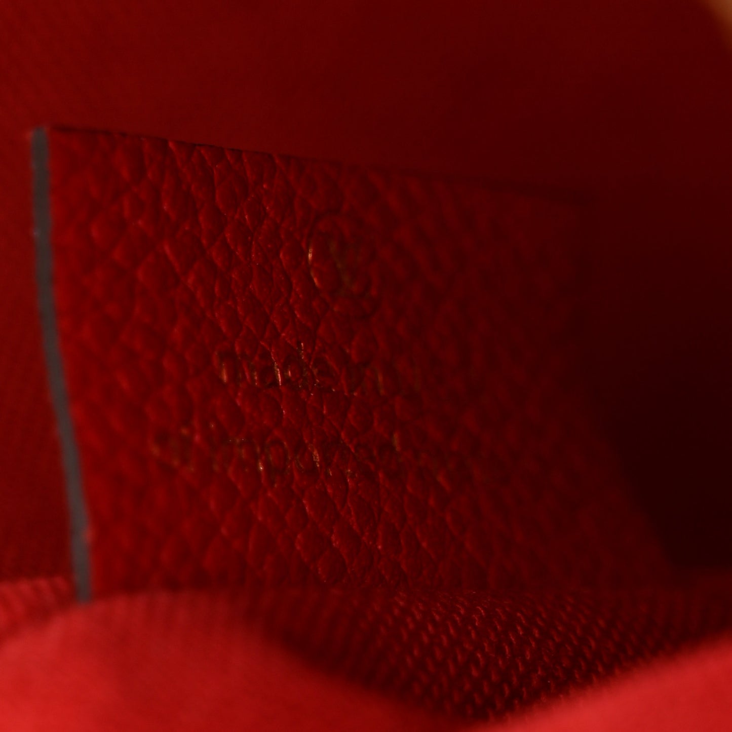Monogram Pallas Clutch Cherry