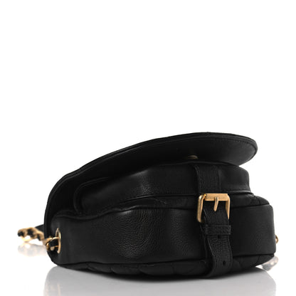 Chanel Grained Calfskin Quilted Small Messenger Flap Black 4 of 9
