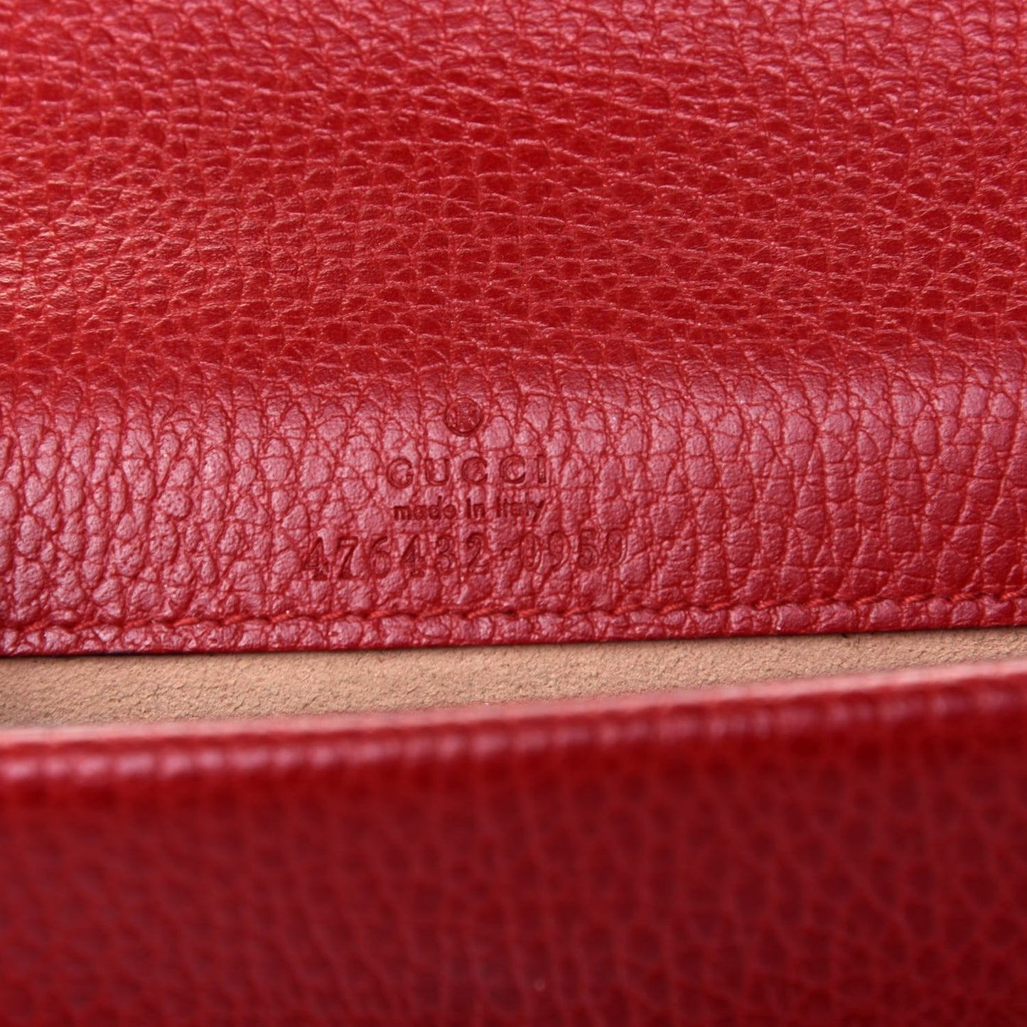 Calfskin Super Mini Dionysus Shoulder Bag Hibiscus Red