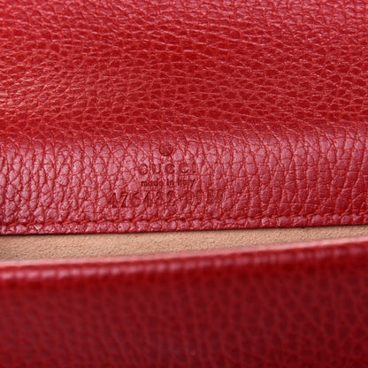 Gucci Calfskin Super Mini Dionysus Shoulder Bag Hibiscus Red 6 of 8
