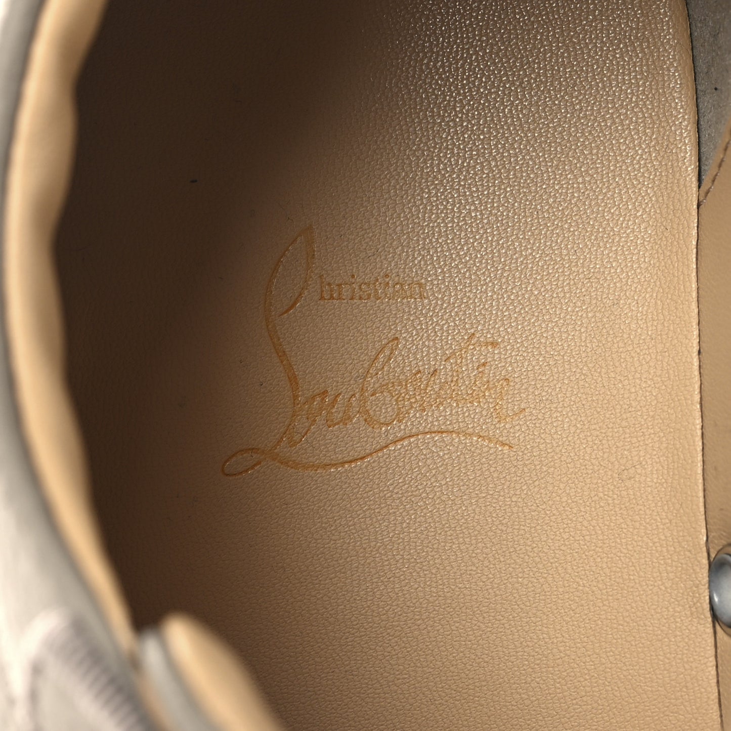 Grained Calfskin Rantulow Orlato Flat Sneakers 43 Goose