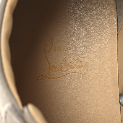 Christian Louboutin Grained Calfskin Rantulow Orlato Flat Sneakers 43 Goose 9 of 12