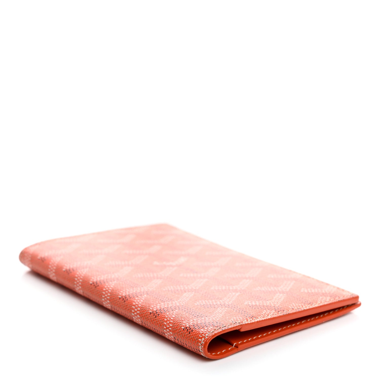 Goyard Goyardine Passport Holder Orange 4 of 7
