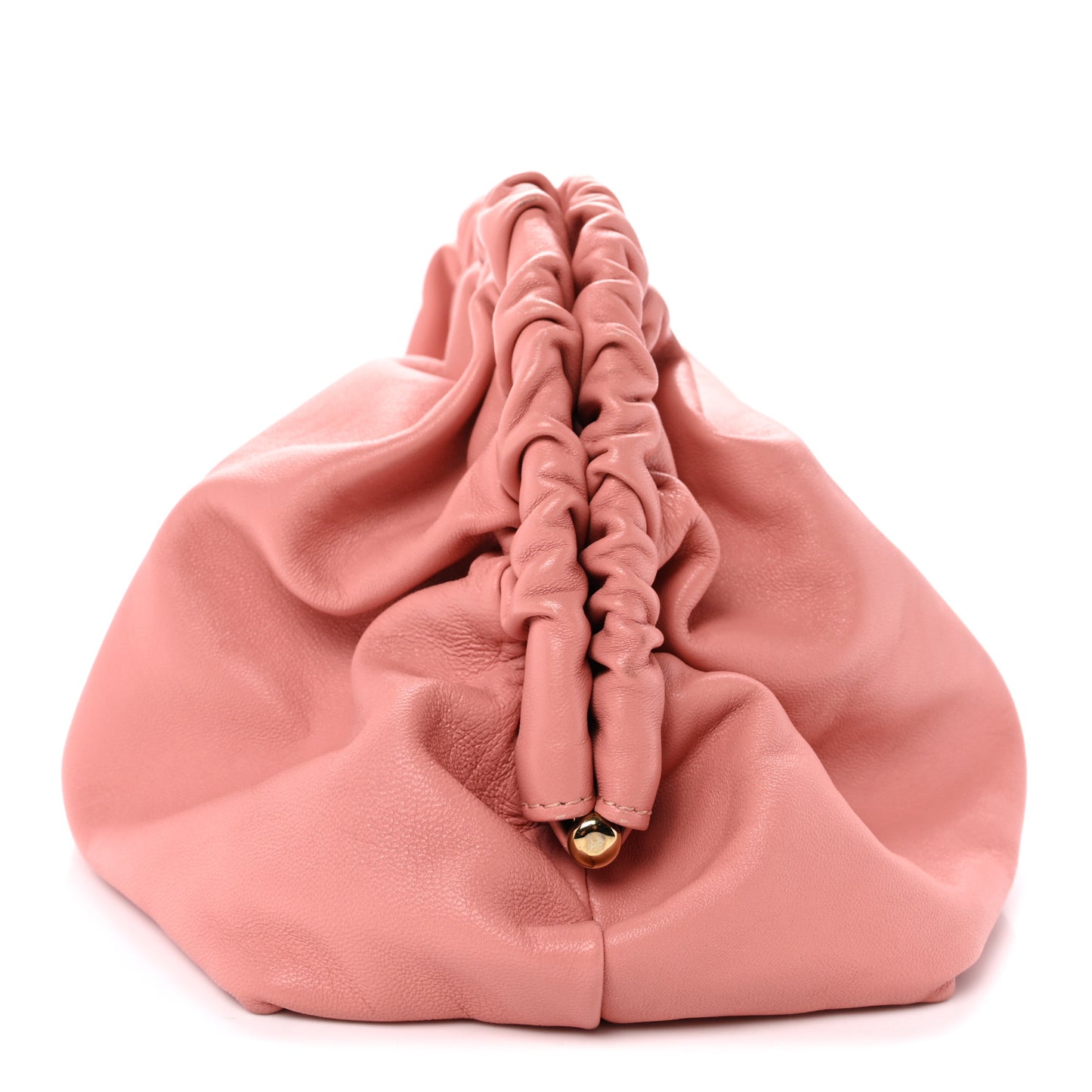 Lambskin Cloud Clutch Blush