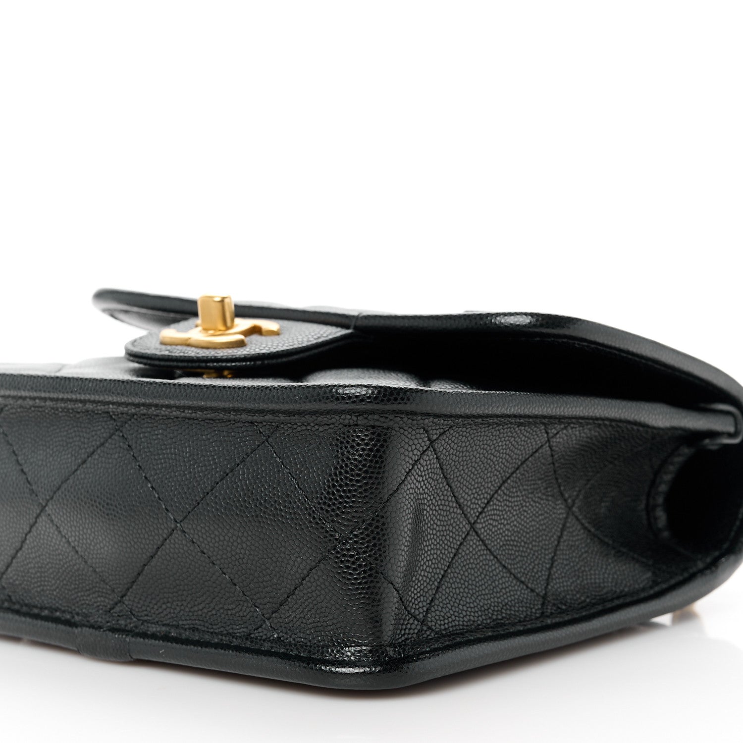 Chanel Caviar School Memory Mini Top Handle Flap Black 11 of 11