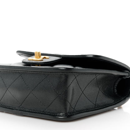 Chanel Caviar School Memory Mini Top Handle Flap Black 11 of 11