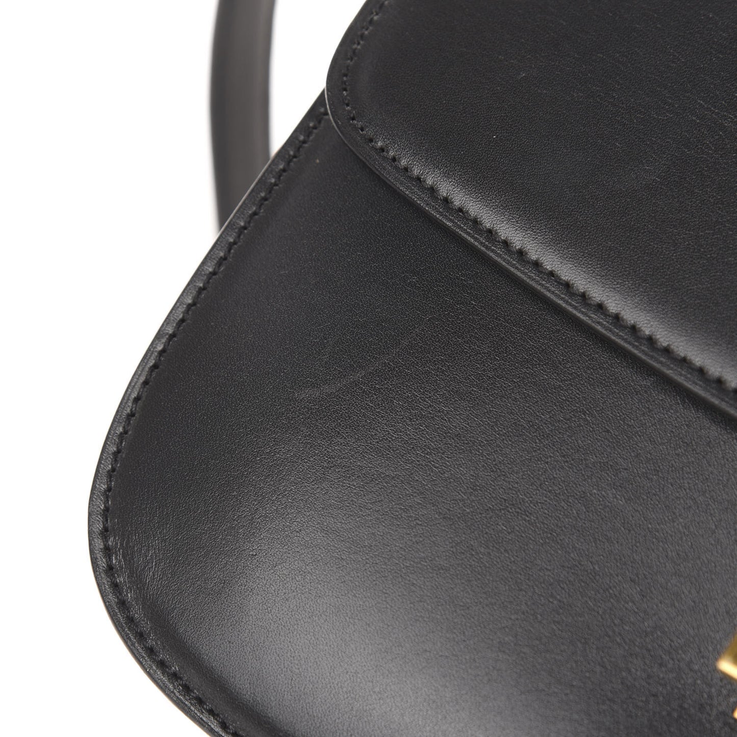 Smooth Calfskin Medium Classic Box Flap Bag Anthracite