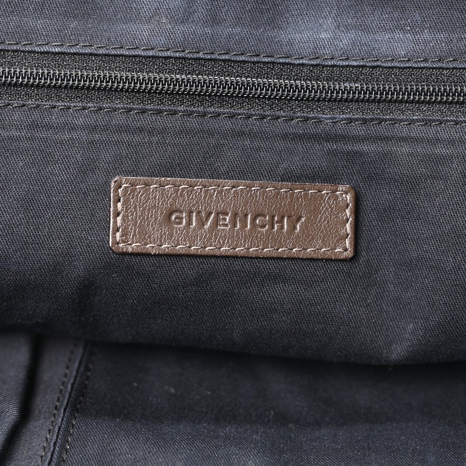 Givenchy Calfskin Crocodile Embossed Medium Nightingale Brown 6 of 10