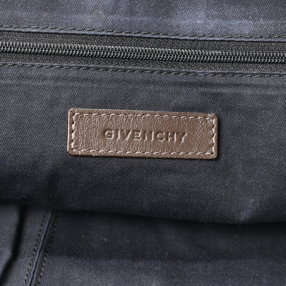 Givenchy Calfskin Crocodile Embossed Medium Nightingale Brown 6 of 10