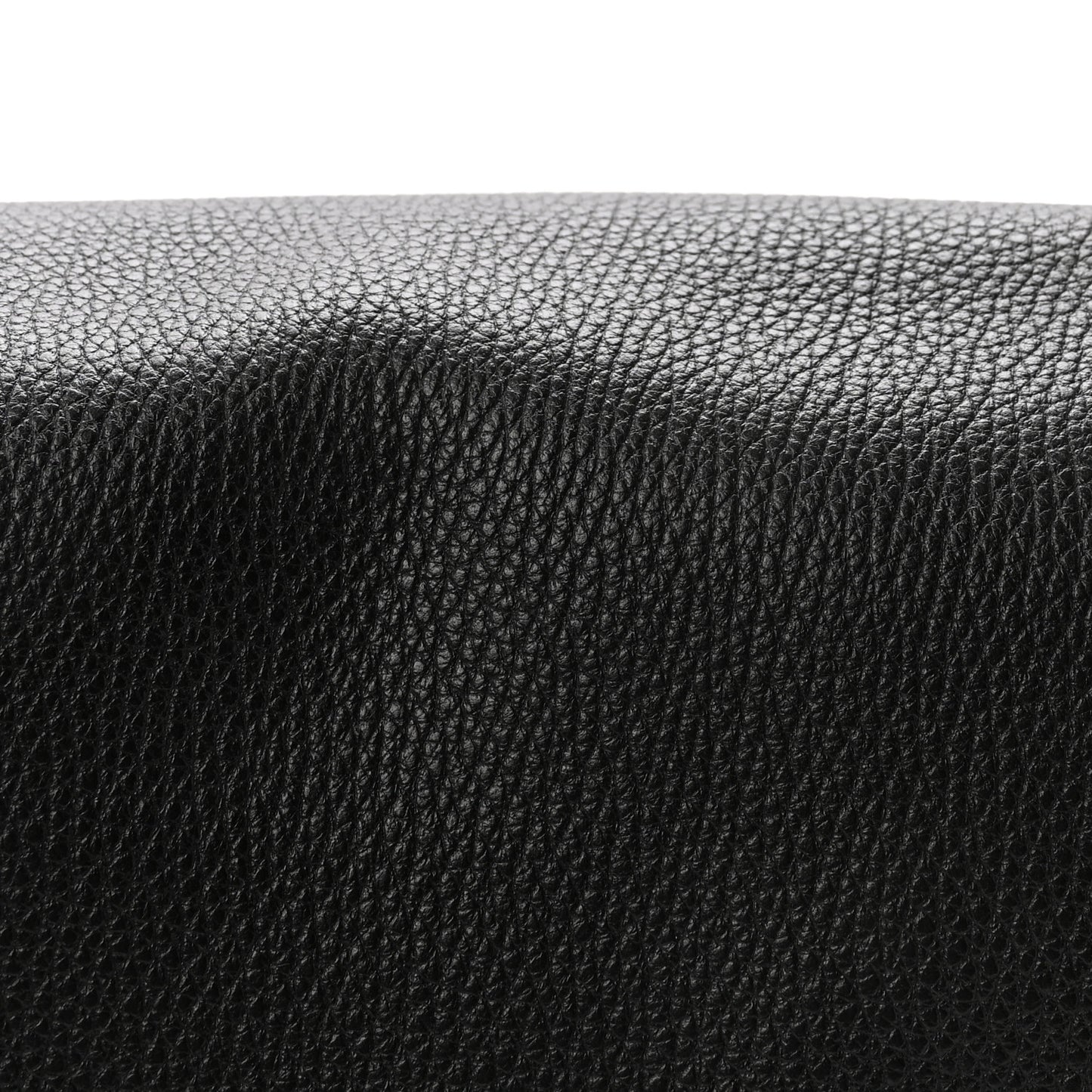 Grained Calfskin Small Souplissimo Maxi Flap Black