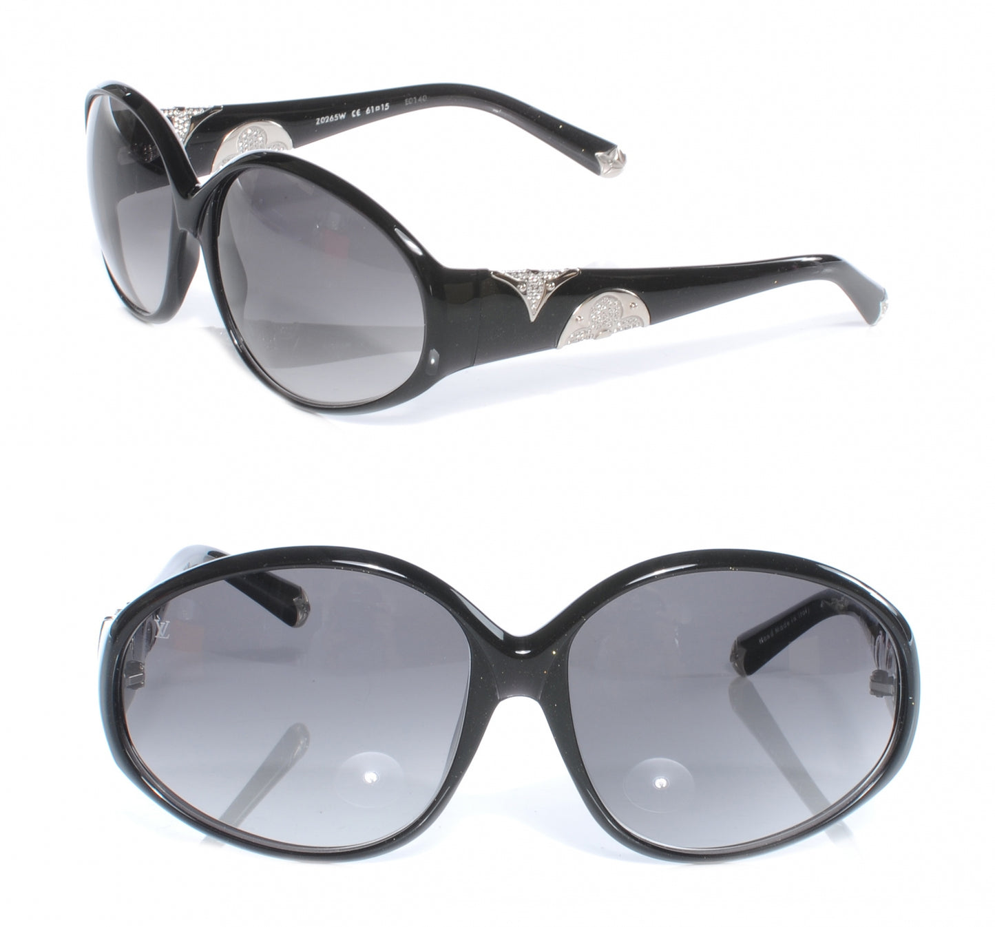 Iris Sunglasses Black Glitter