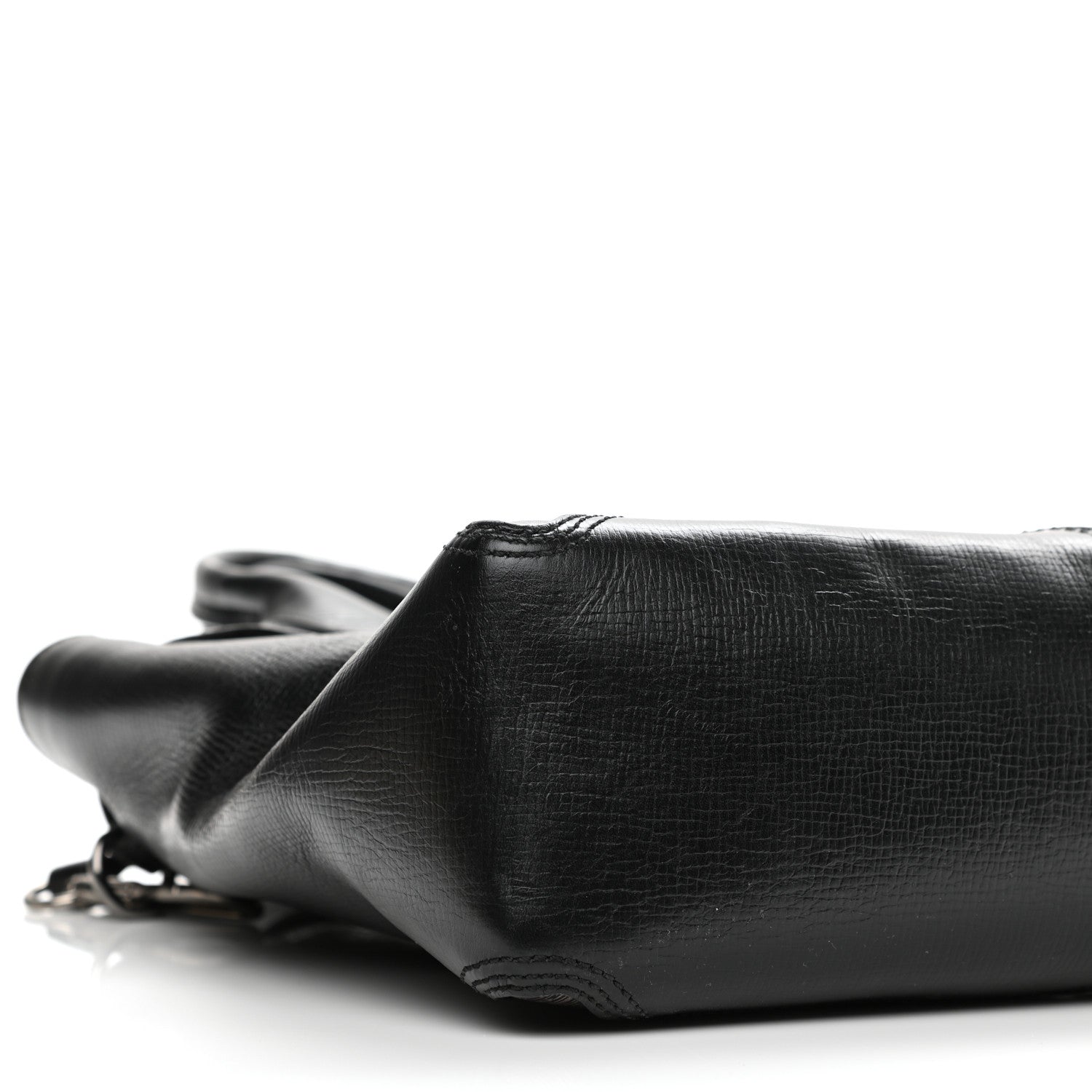 3.1 Phillip Lim Turtle Embossed Medium Pashli Satchel Black 7 of 10
