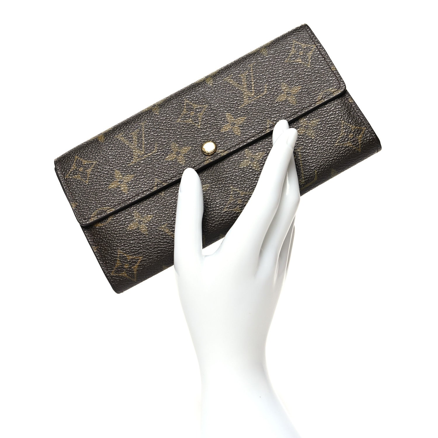 Louis Vuitton Monogram Sarah Wallet 2 of 9