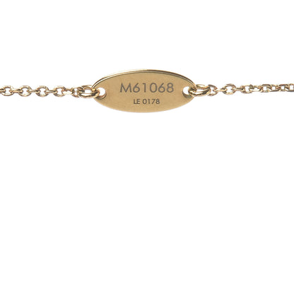 Louis Vuitton LV And Me Letter M Necklace Gold 6 of 8