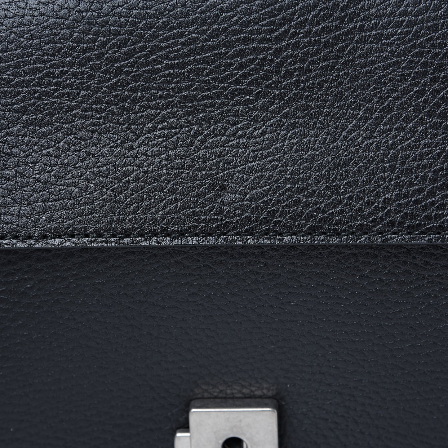 Pebbled Calfskin Small Dionysus Shoulder Bag Black
