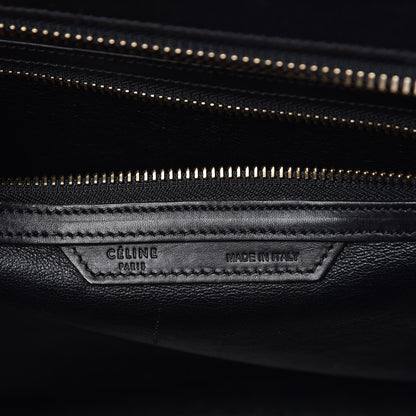 Celine Satin Calfskin Mini Tri-Color Luggage Seashell 6 of 9