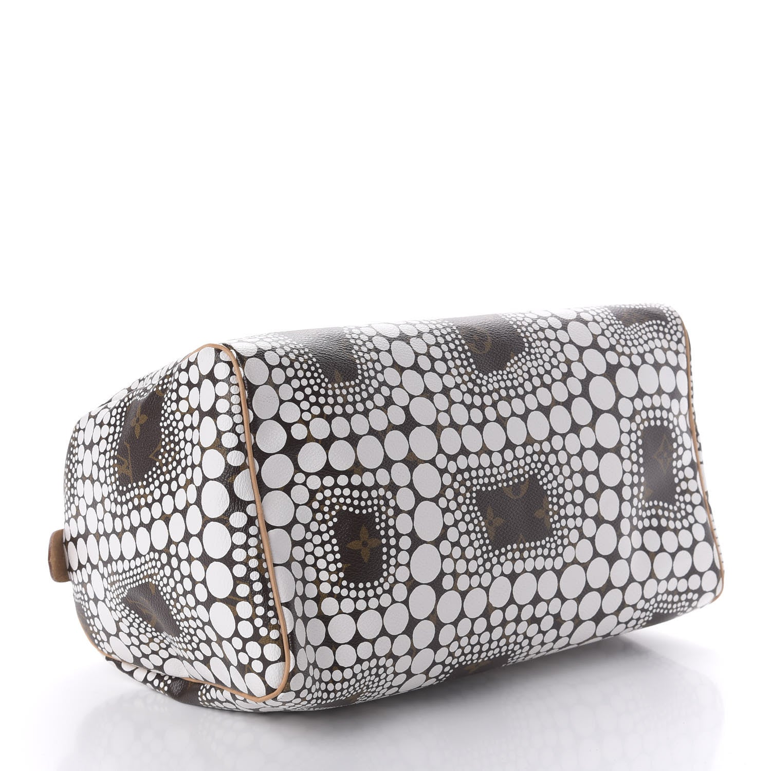 Louis Vuitton Monogram Kusama Town Speedy 30 White 4 of 10