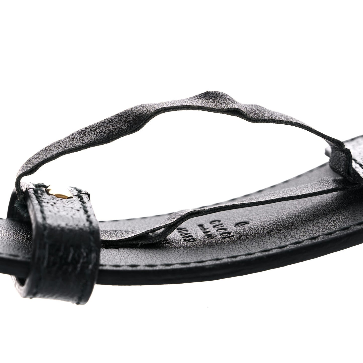 Textured Calfskin Double G 40mm Belt 90 36 Black