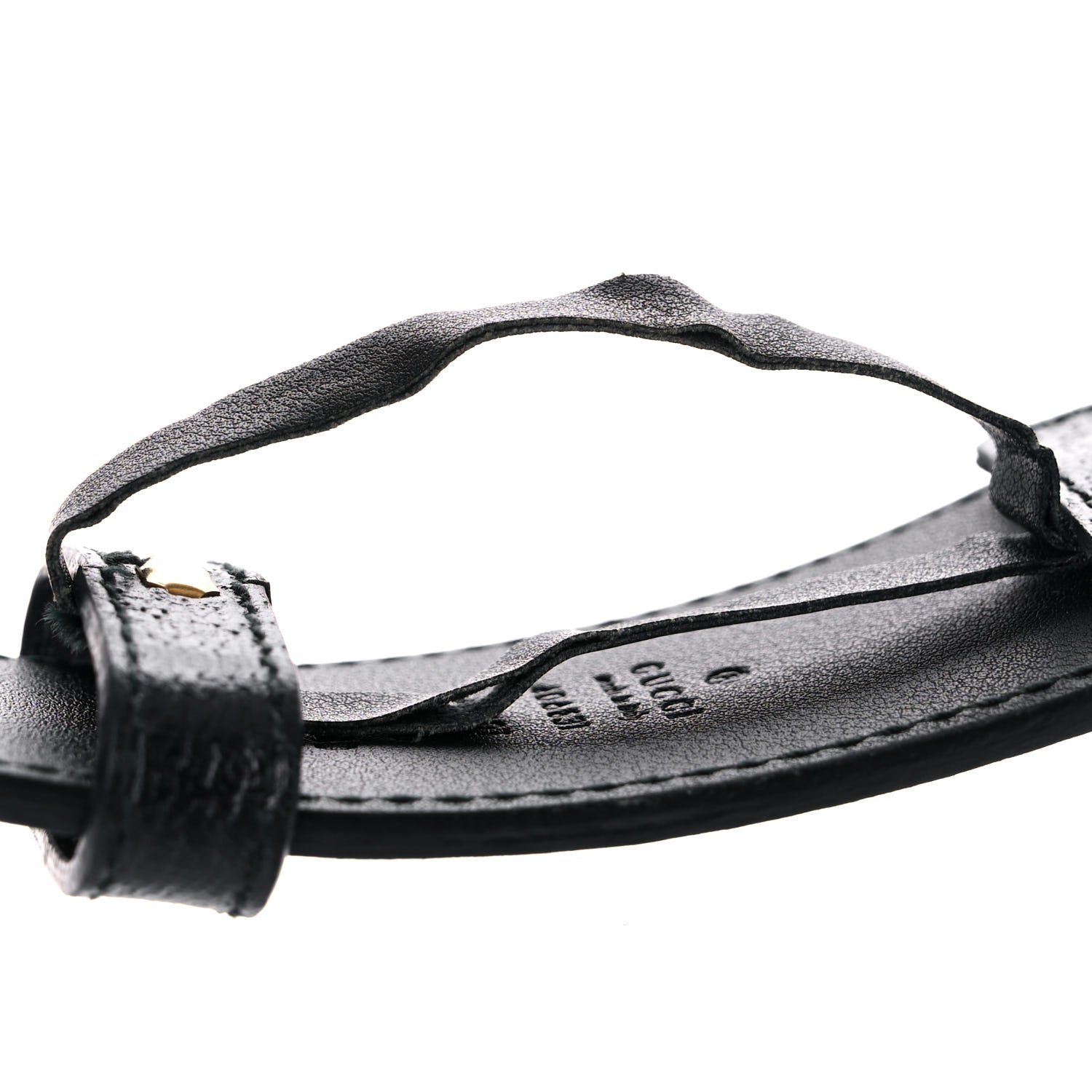 Gucci Textured Calfskin Double G 40mm Belt 90 36 Black 4 of 8