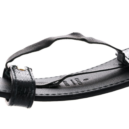 Gucci Textured Calfskin Double G 40mm Belt 90 36 Black 4 of 8