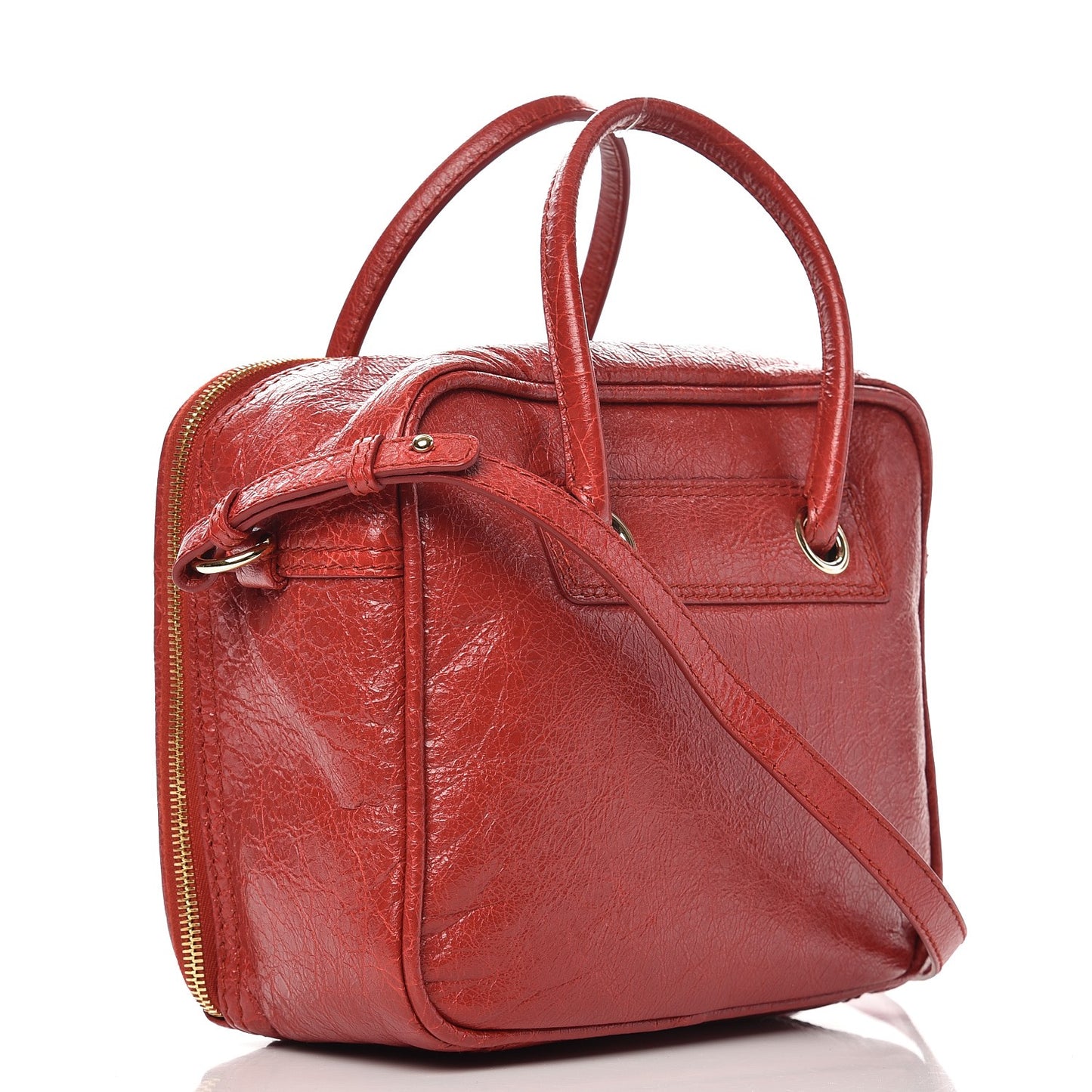 Agneau S Blanket Square Tote Rouge Brique