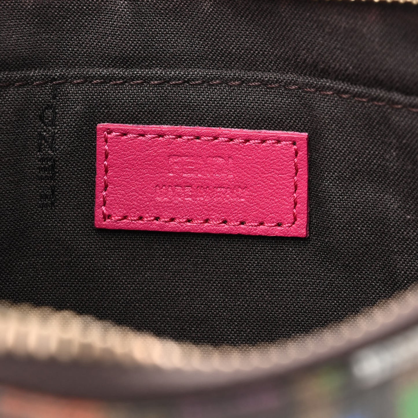 Zucchino Spalmati FF Multicolor Pochette Tobacco Multicolor Fuchsia