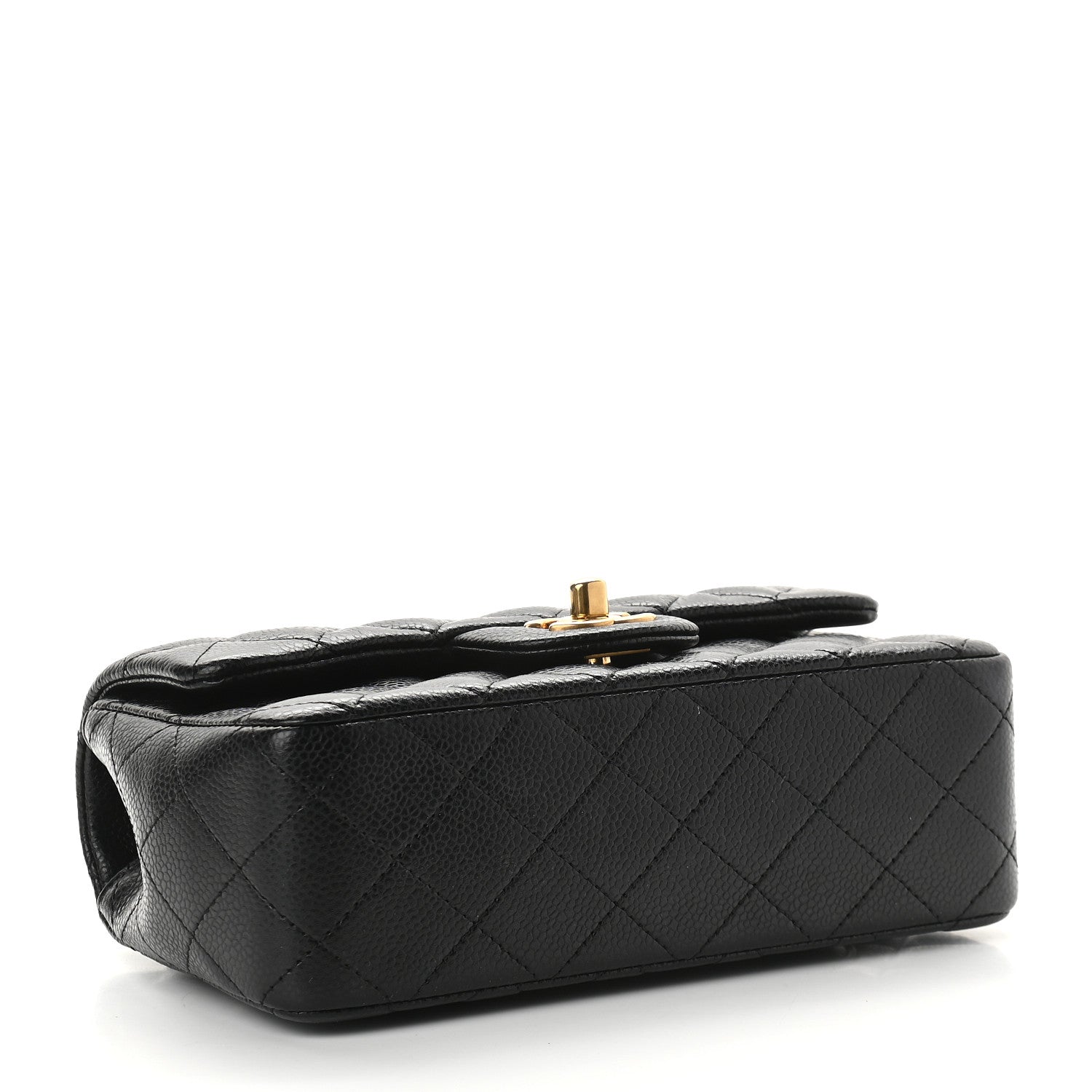 Chanel Caviar Quilted Mini Rectangular Flap Black 3 of 8