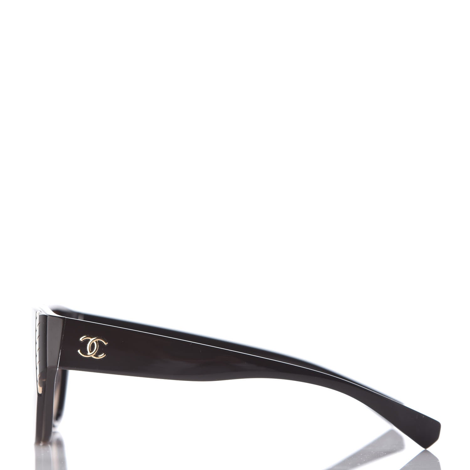 Chanel CC Cat Eye Sunglasses 6054 Brown 3 of 6