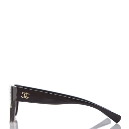 Chanel CC Cat Eye Sunglasses 6054 Brown 3 of 6