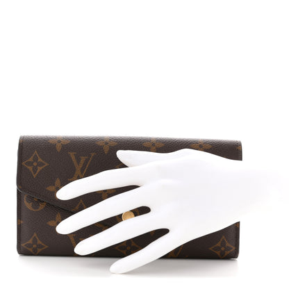 Louis Vuitton Monogram Sarah Wallet NM 2 of 7