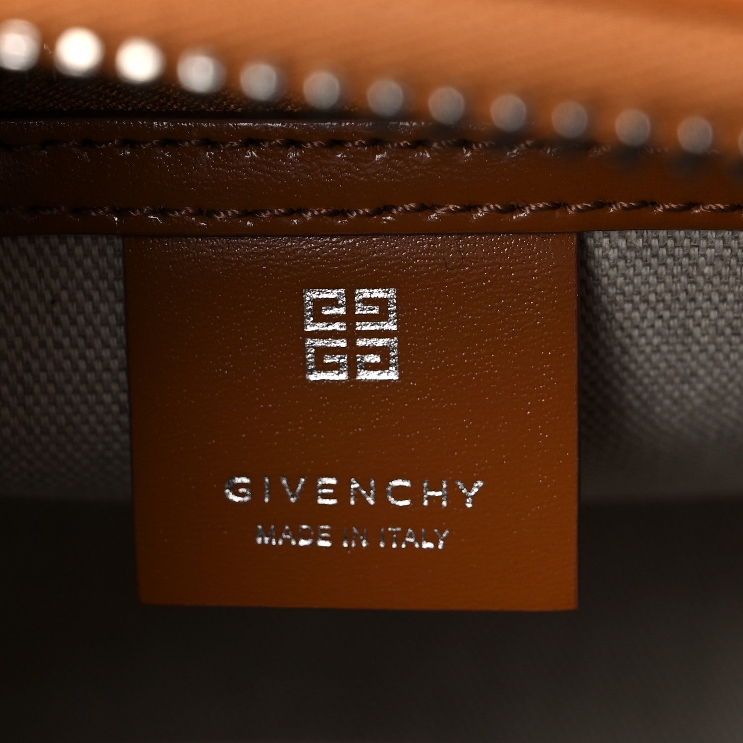 Givenchy Shiny Lord Calfskin Mini Antigona Camel 6 of 11
