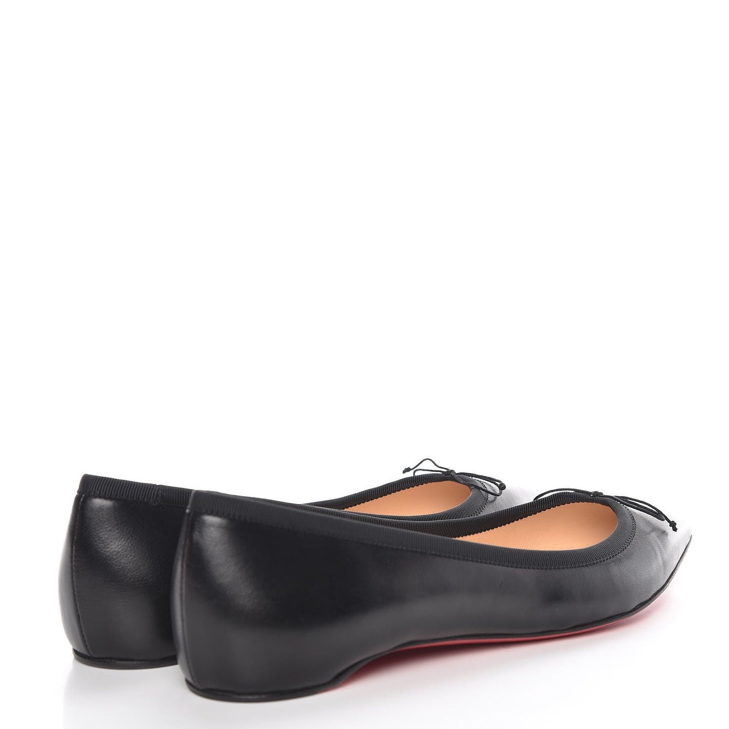 Shiny Nappa Solasofia Flats 37 Black