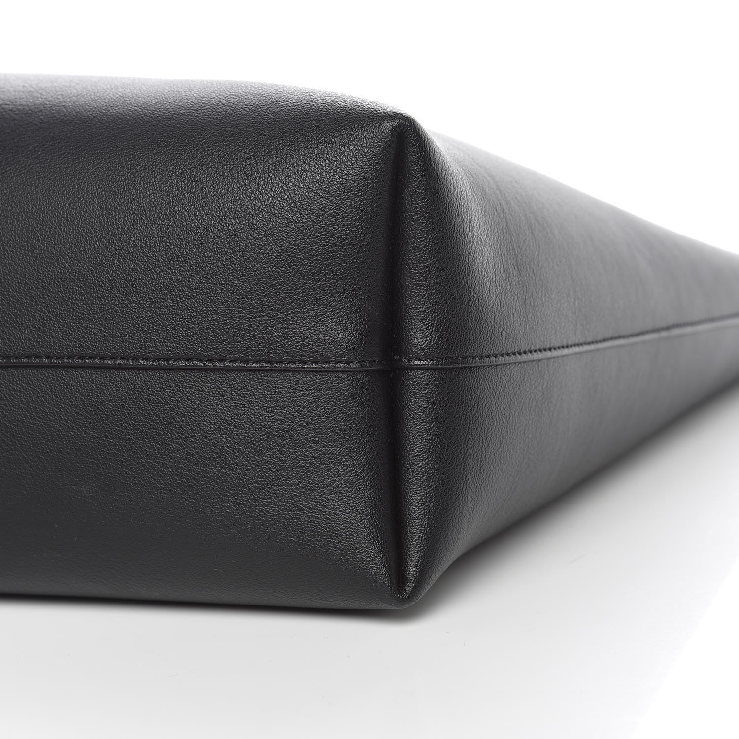 Saint Laurent Calfskin Large Shopping Tote Black 13 of 14