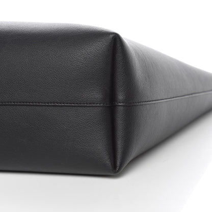 Saint Laurent Calfskin Large Shopping Tote Black 13 of 14