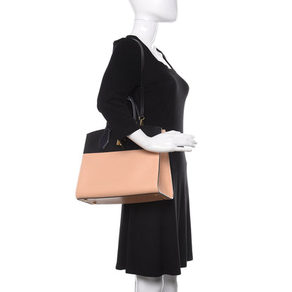 Louis Vuitton Calfskin City Steamer MM Vanilla Black 2 of 10