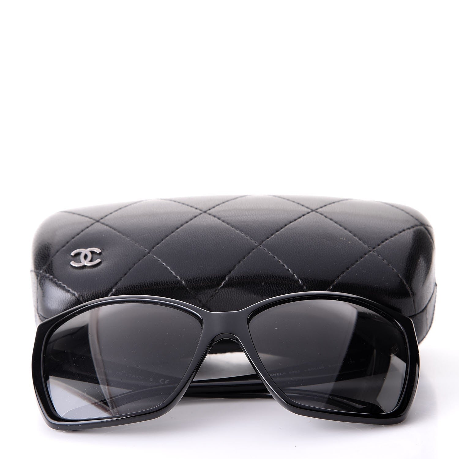 Chanel Acetate CC Sunglasses 5203 Black 9 of 9