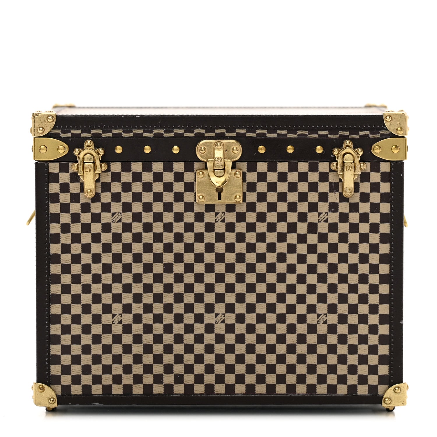 Louis Vuitton Damier 1895 Ladies Hat Trunk Mini Malle Chapeaux Jewelry Box Paperweight 1 of 10