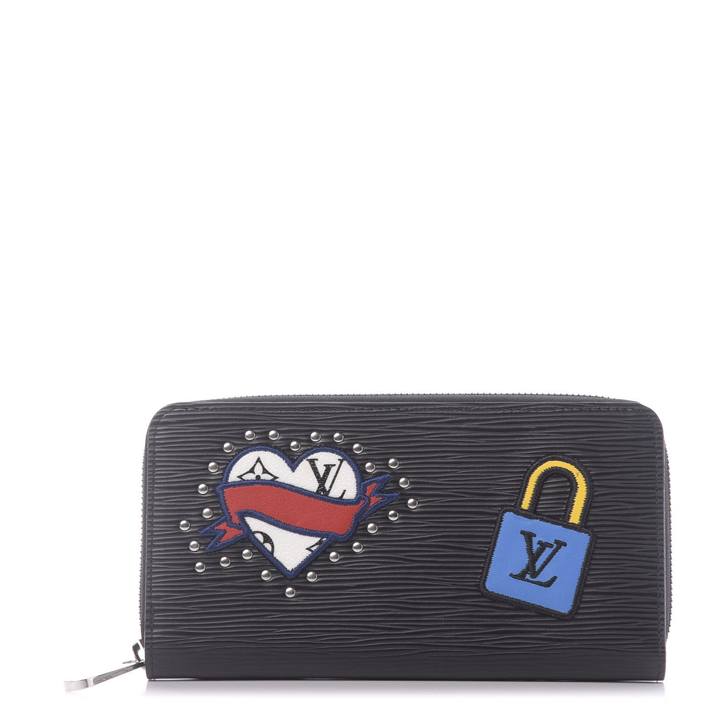 Epi LV Stories Zippy Wallet Black