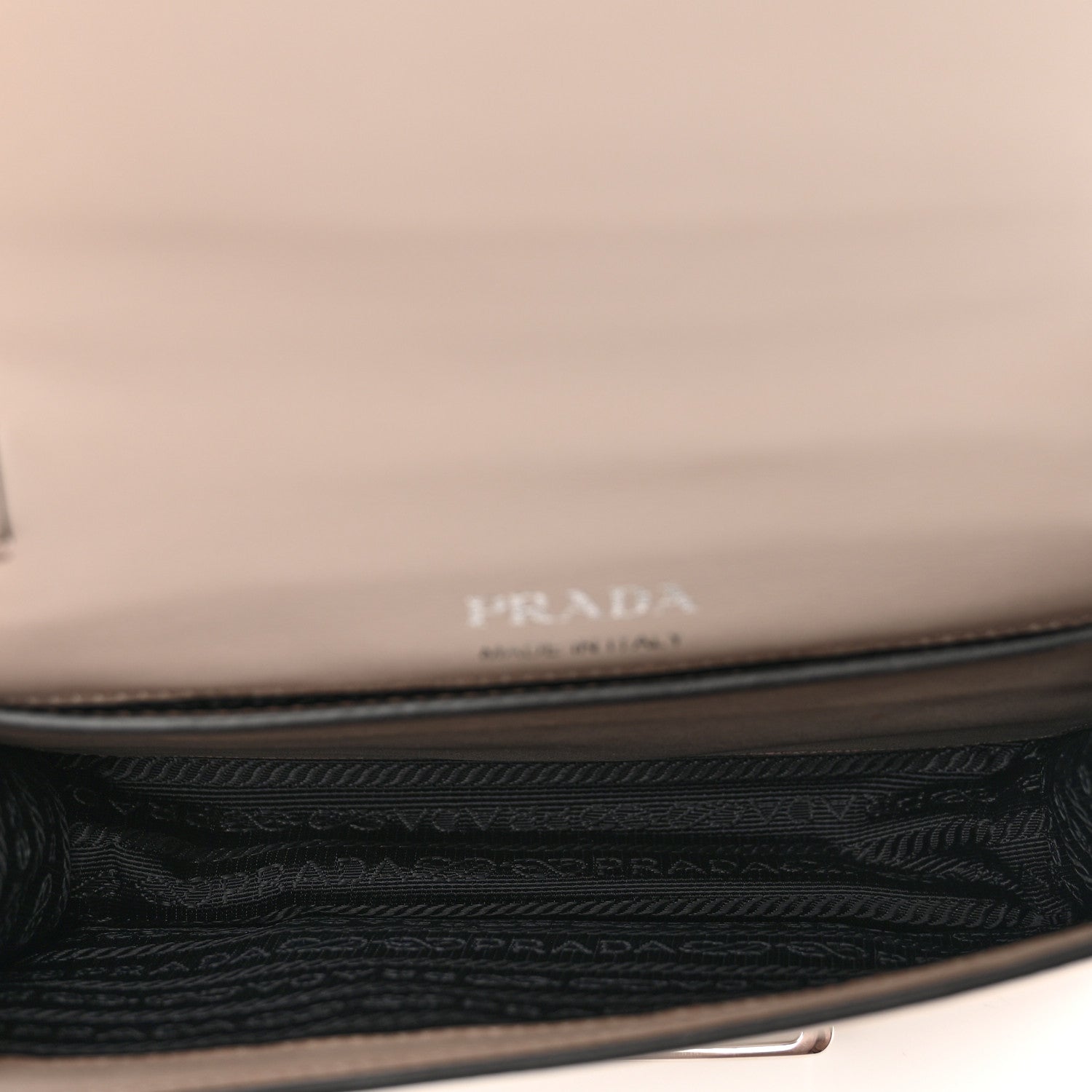 Prada City Calf Ribbon Bag Pomice 6 of 11