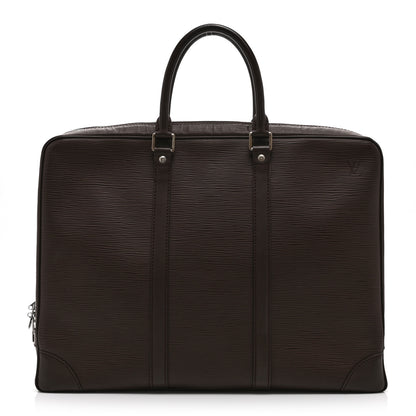 Louis Vuitton Epi Porte-Documents Voyage Briefcase Moka 1 of 11