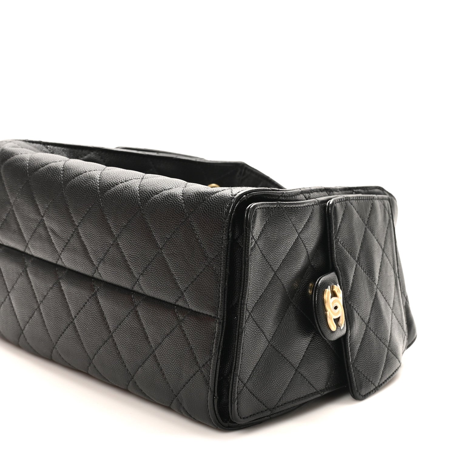 Chanel Caviar Quilted Small Chanel 25 Handbag Black 11 of 11