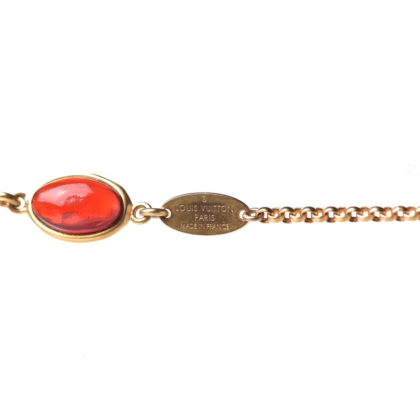Colourgram Supple Long Necklace Gold