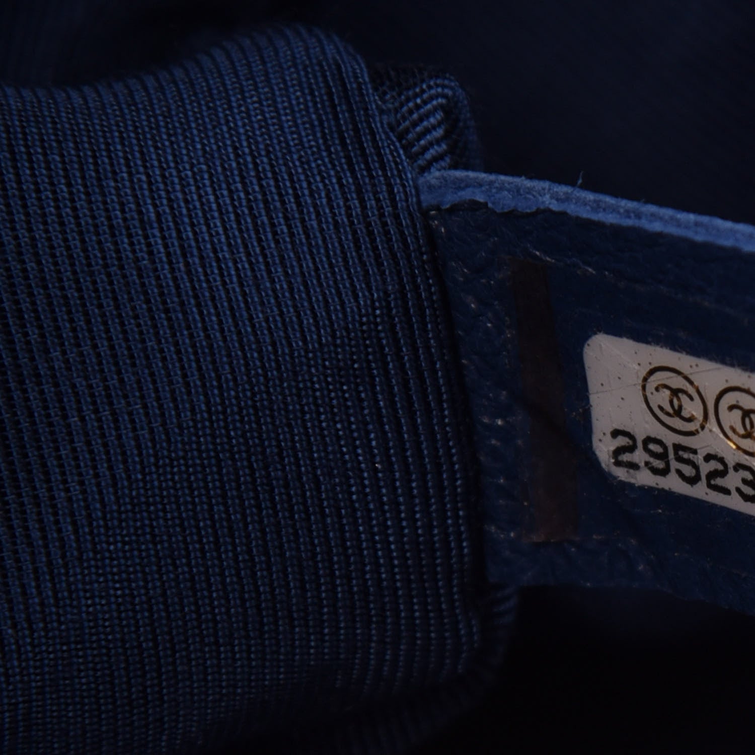 Chanel Goatskin Quilted Medium Chanel 19 Flap Dark Blue 10 of 12